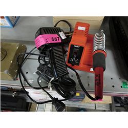 2 Electric soldering tools