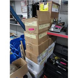 11 Boxes of glass vacuum tubes