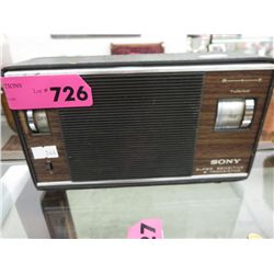 Vintage Sony transistor radio