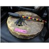 Image 1 : First Nation's hide drum & stick