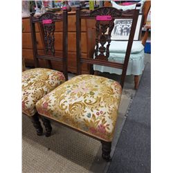 Victorian nursing chair