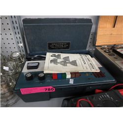 Vintage Heathkit CRT tester