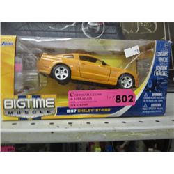 Die-cast scale model 1967 Shelby car