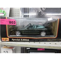 Scale model die-cast Jaguar XK8