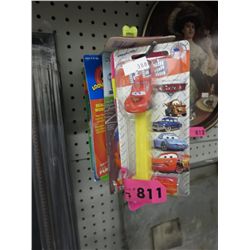 7 New Pez dispensers, sealed pkgs