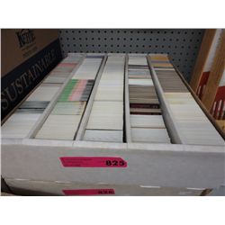 Sports trading cards, approx. 3000