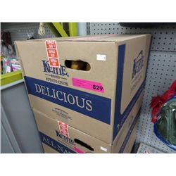 Box of Kettle Brand Buffalo Bleu chips