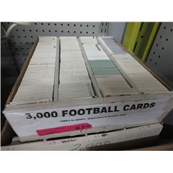Approx 3000 football cards