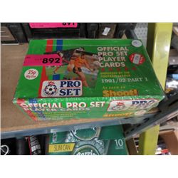 1991/92 Pro Set player cards