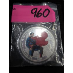 2013 CDN $20 Superman coin