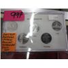 Image 1 : 2007 USA Platinum 5 uncirculated quarters