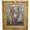 Image 1 : Neils Moller Lund, 1863-1916 - STILL LIFE OF PINK ROSES AND OTHER FLOWERS IN A...