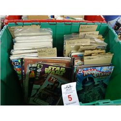 Tub Lot Vintage Comic Books