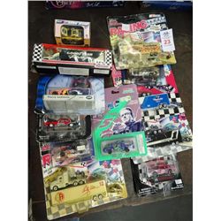 Lot of Miniature Nascar Die Cast Cars