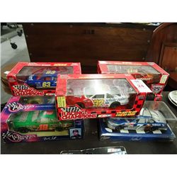 7 Nascar Die Cast Cars - 7 Times the Money