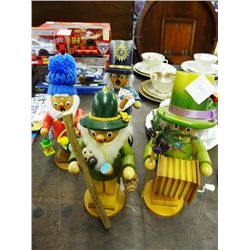 4 Steinbach Wood Figures - 4 Times the Money