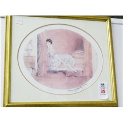 Louis Icart Framed Print