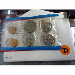 1972 Uncirculated Coin Set