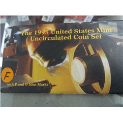 1995 Uncirculated Coin Set