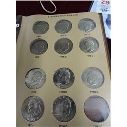 Book of Eisenhower Dollars