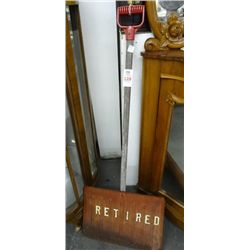 Retired Snow Shovel