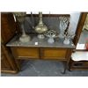 Image 1 : Marble Top Highboy Style Wash Stand