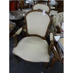 2 Ball Claw Padded Armchairs - 2 Times the Money