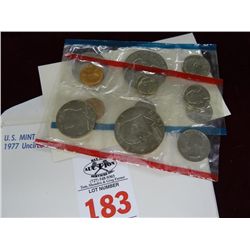 1977 Uncirculated Coin Set