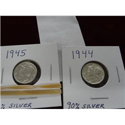 Mercury Dimes (2)