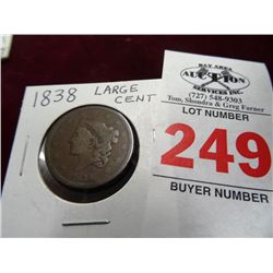 1838 Large Cent