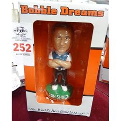 6 Don Shula Autographed Bobble Heads