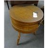 Image 1 : Round Sewing Cabinet