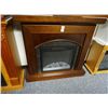 Image 1 : Med. Oak Mantle/Firebox