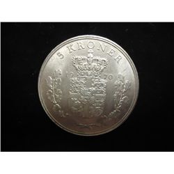 1960 DENMARK 5 KRONER BU