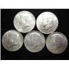 Image 1 : 5 ASSORTED 40% SILVER SILVER KENNEDY HALF DOLL