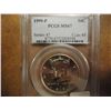 Image 1 : 1999-P KENNEDY HALF DOLLAR PCGS MS67