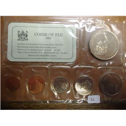 1969 FIJI SPECIMEN COIN SET ORIGINAL MINT PACKAGE
