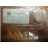 Image 1 : 1969 FIJI SPECIMEN COIN SET ORIGINAL MINT PACKAGE