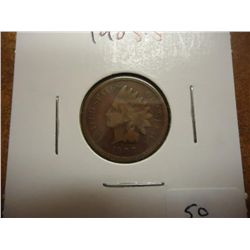 1908-S INDIAN HEAD CENT KEY DATE (FINE)