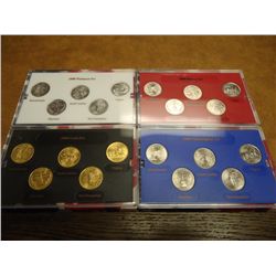 SET OF 4-2000 US STATE QUARTER SETS