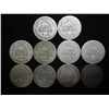 Image 2 : 10 ASSORTED BARBER DIMES