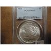 Image 1 : 1923 PEACE SILVER DOLLAR PCGS MS62