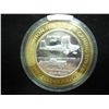 Image 1 : CASINO $10 SILVER TOKEN (UNC) MCCARRAN AIRPORT