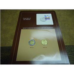 COINS SETS OF ALL NATIONS "SAN MARINO"