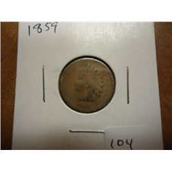 1859 INDIAN HEAD CENT