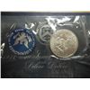 Image 2 : 1971-S  IKE SILVER DOLLAR UNC (BLUE PACK)