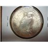 Image 2 : 1923 PEACE SILVER DOLLAR UNC