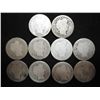 Image 1 : 10 ASSORTED BARBER DIMES