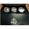 Image 2 : 1994-P US VETERANS 3 SILVER DOLLAR PF SET