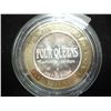 Image 2 : CASINO $10 SILVER TOKEN (UNC) 4 QUEENS